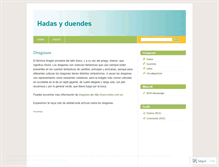 Tablet Screenshot of hadasyduendes.wordpress.com