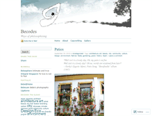 Tablet Screenshot of becodes.wordpress.com