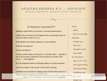 Tablet Screenshot of advocateananth.wordpress.com