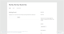 Desktop Screenshot of liljourney.wordpress.com