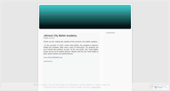 Desktop Screenshot of johnsoncityballet.wordpress.com