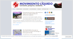 Desktop Screenshot of movimientoliquido.wordpress.com