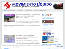 Tablet Screenshot of movimientoliquido.wordpress.com