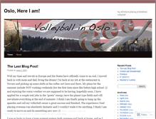 Tablet Screenshot of europeanvolleyball.wordpress.com