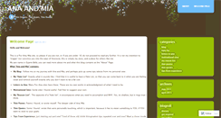 Desktop Screenshot of anaandmia.wordpress.com