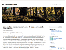 Tablet Screenshot of elcanaveral2011.wordpress.com