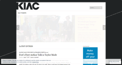 Desktop Screenshot of kiacblog.wordpress.com