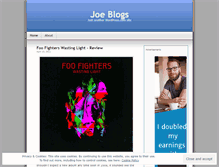 Tablet Screenshot of joeturnerblogs.wordpress.com