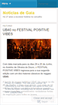 Mobile Screenshot of noticiasdegaia.wordpress.com