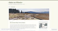 Desktop Screenshot of halesonwheels.wordpress.com