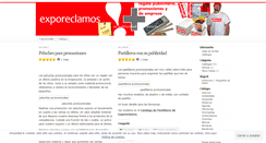 Desktop Screenshot of exporeclamos.wordpress.com