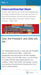 Mobile Screenshot of intercontinentalmom.wordpress.com