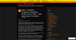 Desktop Screenshot of 541aesthetic.wordpress.com