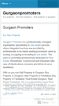 Mobile Screenshot of gurgaonpromotersprojects.wordpress.com