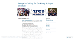 Desktop Screenshot of koreystringerinstitute.wordpress.com