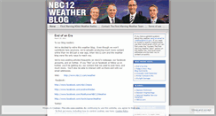 Desktop Screenshot of nbc12weather.wordpress.com