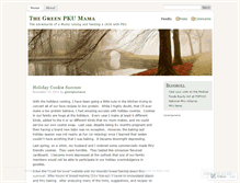 Tablet Screenshot of greenpkumama.wordpress.com