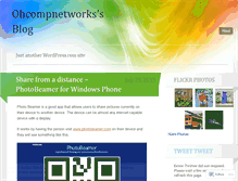 Tablet Screenshot of ohcompnetworks.wordpress.com