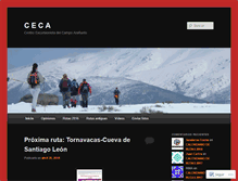 Tablet Screenshot of cecanavalmoral.wordpress.com