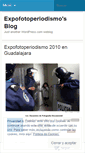 Mobile Screenshot of expofotoperiodismo.wordpress.com