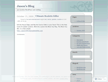 Tablet Screenshot of jason4376.wordpress.com