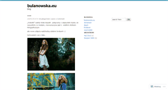 Desktop Screenshot of bulanowska.wordpress.com