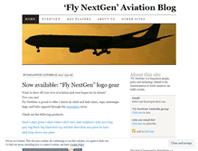 Tablet Screenshot of flynextgen.wordpress.com