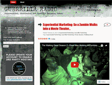 Tablet Screenshot of 3gguerrilla.wordpress.com