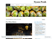 Tablet Screenshot of nyampenh.wordpress.com