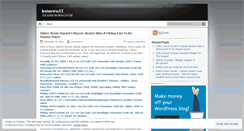 Desktop Screenshot of hotnewss12.wordpress.com