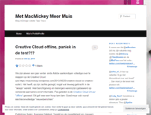 Tablet Screenshot of macmickey.wordpress.com