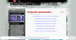 Desktop Screenshot of ilbellodelledonne.wordpress.com