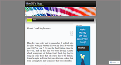 Desktop Screenshot of boof25.wordpress.com