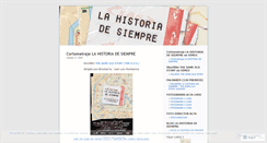 Desktop Screenshot of lahistoriadesiempre.wordpress.com