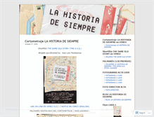 Tablet Screenshot of lahistoriadesiempre.wordpress.com