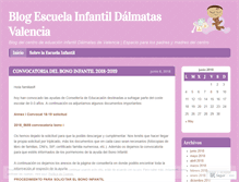 Tablet Screenshot of escuelainfantildalmatas.wordpress.com