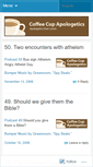 Mobile Screenshot of ccapologetics.wordpress.com