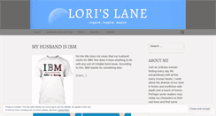 Desktop Screenshot of loreezlane.wordpress.com
