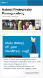 Mobile Screenshot of naturalphotographyparungponteng.wordpress.com