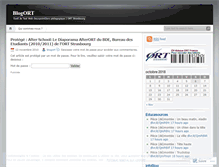 Tablet Screenshot of blogort.wordpress.com