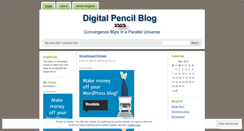 Desktop Screenshot of digitalpencil.wordpress.com