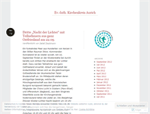 Tablet Screenshot of kirchenkreisaurich.wordpress.com