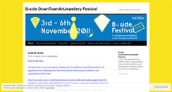 Desktop Screenshot of bsidefestival.wordpress.com