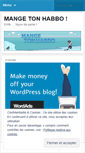 Mobile Screenshot of mangetonhabbo.wordpress.com