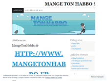 Tablet Screenshot of mangetonhabbo.wordpress.com