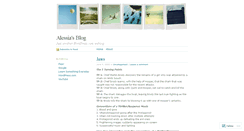 Desktop Screenshot of alessiapiscopo.wordpress.com