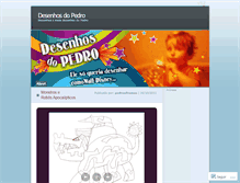 Tablet Screenshot of desenhosdopedro.wordpress.com