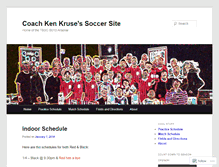 Tablet Screenshot of coachkenkruse.wordpress.com
