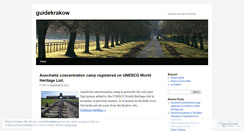 Desktop Screenshot of guidekrakow.wordpress.com