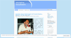 Desktop Screenshot of iniciativaestudiantil.wordpress.com